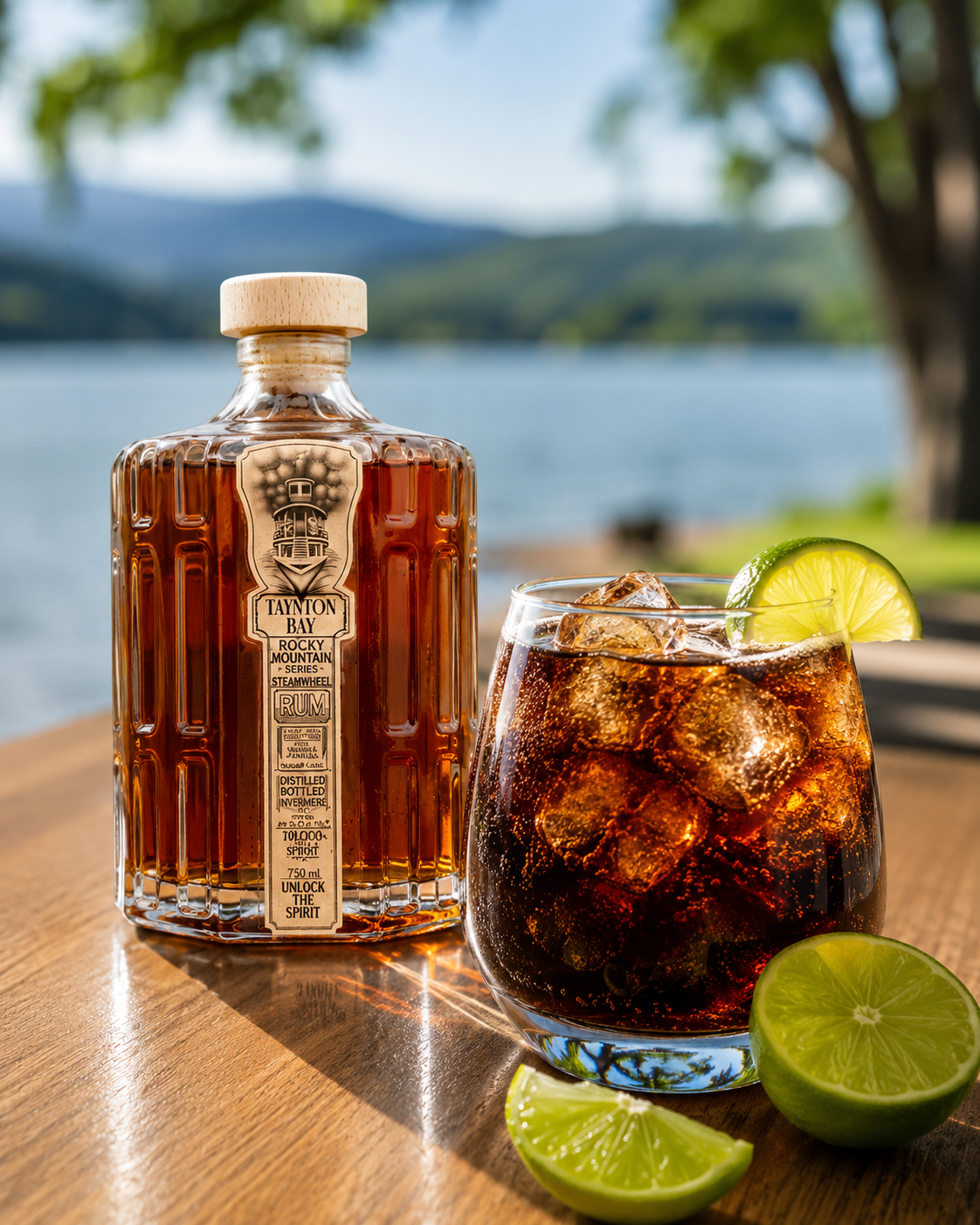 Rum and Coke Low-Sugar