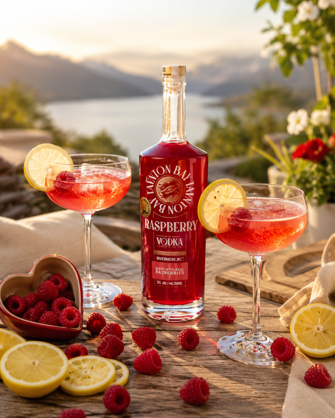 Raspberry Limoncello Spritz