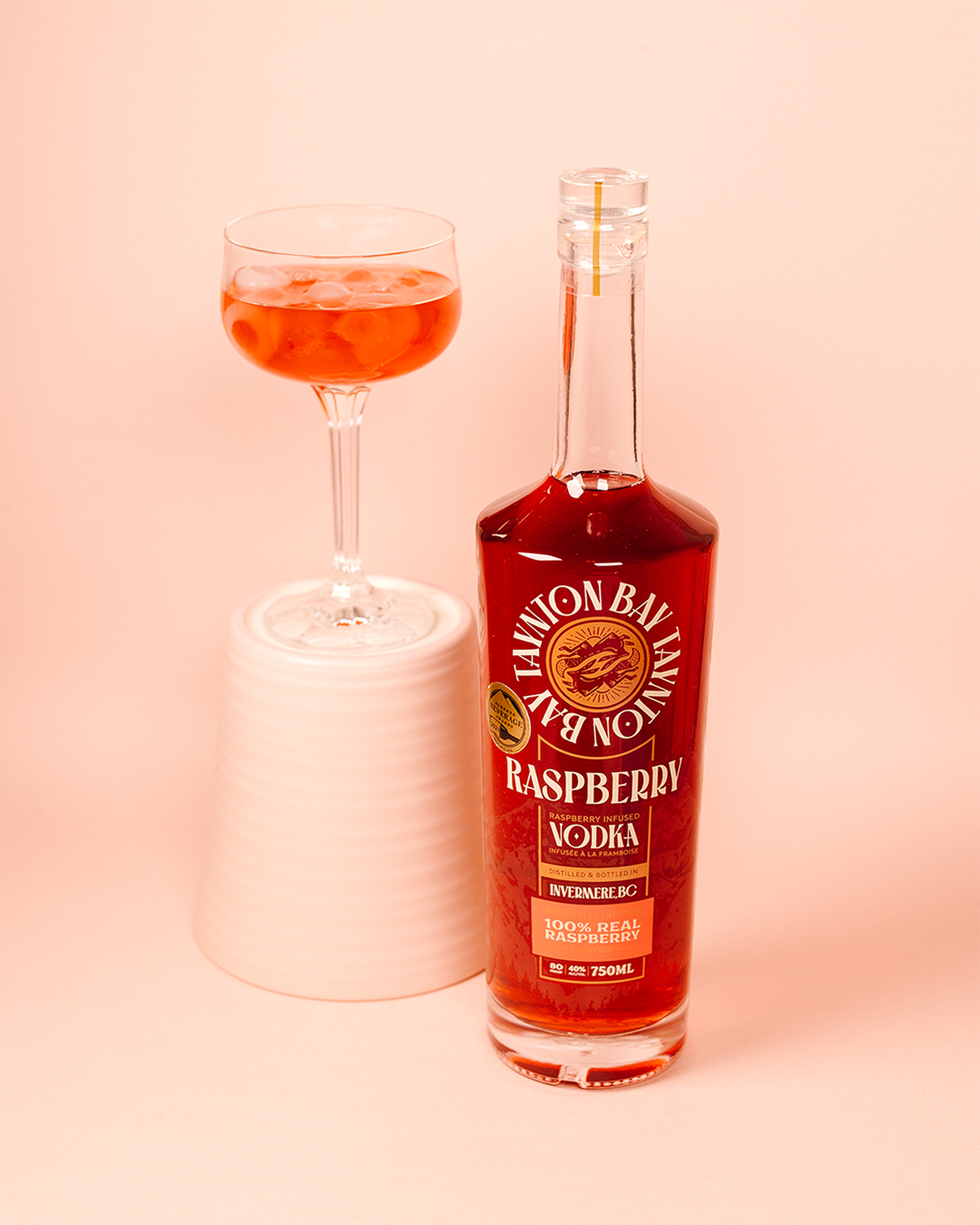 Raspberry Hibiscus Fizz